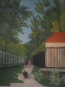 View of Montsouris Park By Henri Rousseau Henri Rousseau